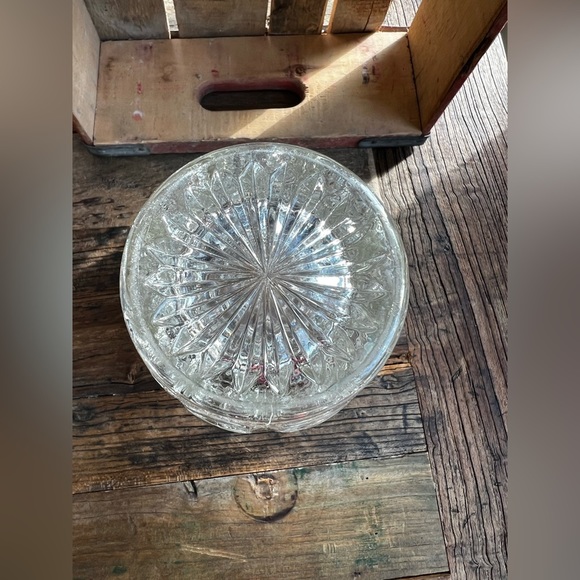 Mid-Century Crystal Transparent Vase, Italy, 1960s - Picture 8 of 11